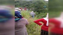 Giresun'da mevsimlik fındık işçilerini taşıyan minibüs kaza yaptı: 3 ölü, 12 yaralı