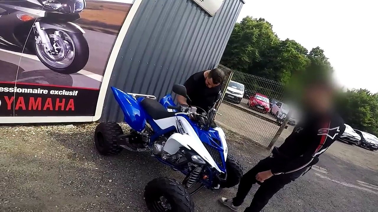 ON VA CHERCHER SON RAPTOR 700 EN TMAX 530