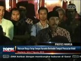 Ratusan Warga Tutup Tempat Karaoke Berkedok Tempat Cuci Mobil