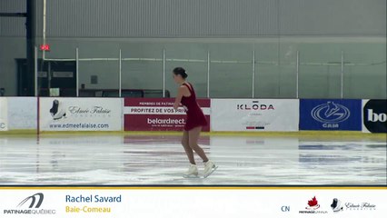 Télécharger la video: Championnats québécois d'été 2018 Eve 68 Novice Dames Gr. 1 prog. Libre échauffement 3-4