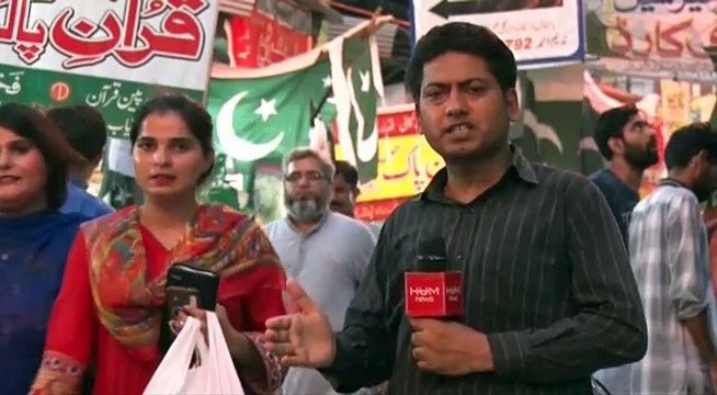 People Teasing Reporter During Reporting