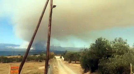 Μεγάλη πυρκαγιά στην Εύβοια