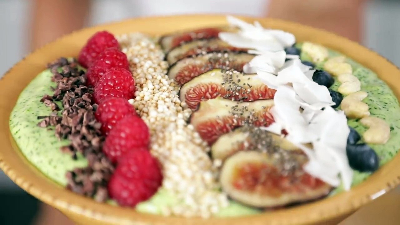FITNESS FOOD super BOWLS zum abnehmen! ♥ Einfache Acai, Smoothie, Buddha und Poke Bowl Rezepte