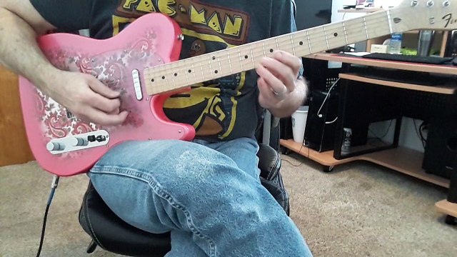 Morning Practice Session Paisley Telecaster