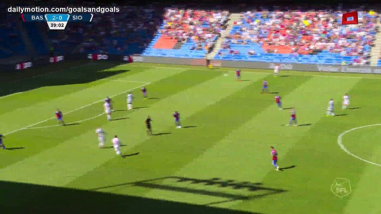Roberts Uldrikis Goal HD - Basel 2 - 1 FC Sion - 12.08.2018 (Full Replay)