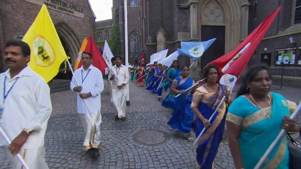 Tamilen am niederrhein: wallfahrer verehren maria in kevelaer