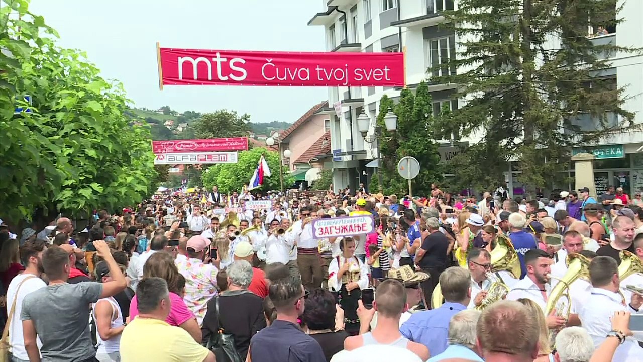 Mit Pauken und Trompeten: Guca feiert den Humpa-Humpa-Sound