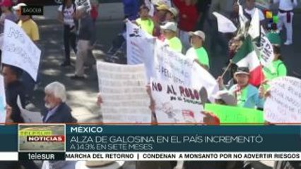 México: gasolina registra incremento de 14% en primer semestre de 2018