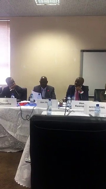 DISS director Isaac Kgosi appearing before PAC