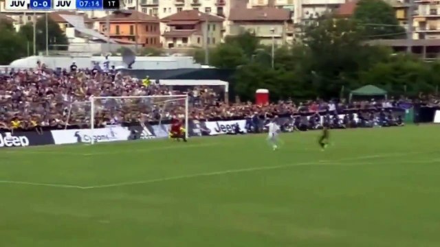 Le premier but de Cristiano Ronaldo avec la Juve contre la réserve