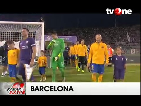 Pemain Barcelona Pilih Iniesta Sebagai Kapten Baru