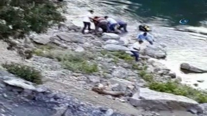 Küp Şelalesi'ndeki mağarada kaybolan 3 kişinin cansız bedenine ulaşıldı