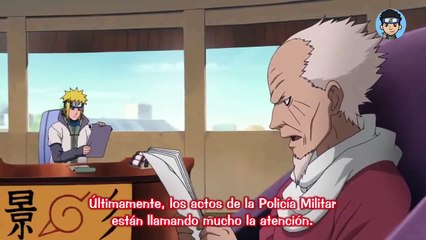 Sasuke Intenta arrestar a Naruto Pero Danzo Interfiere/Sasuke y Policía Militar Reprimen a aldeanos
