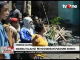 Warga Halangi Penggusuran Puluhan Rumah di Manado