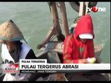 Pulau Gede di Rembang Semakin Tergerus Abrasi