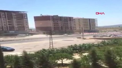 Hatay Kamyon Şoförü Hortumun İçinden Geçti