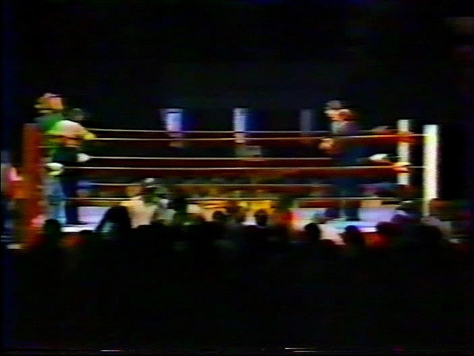 For the American Heavyweight Title. Gino Hernandez vs the champion Mike Von Erich