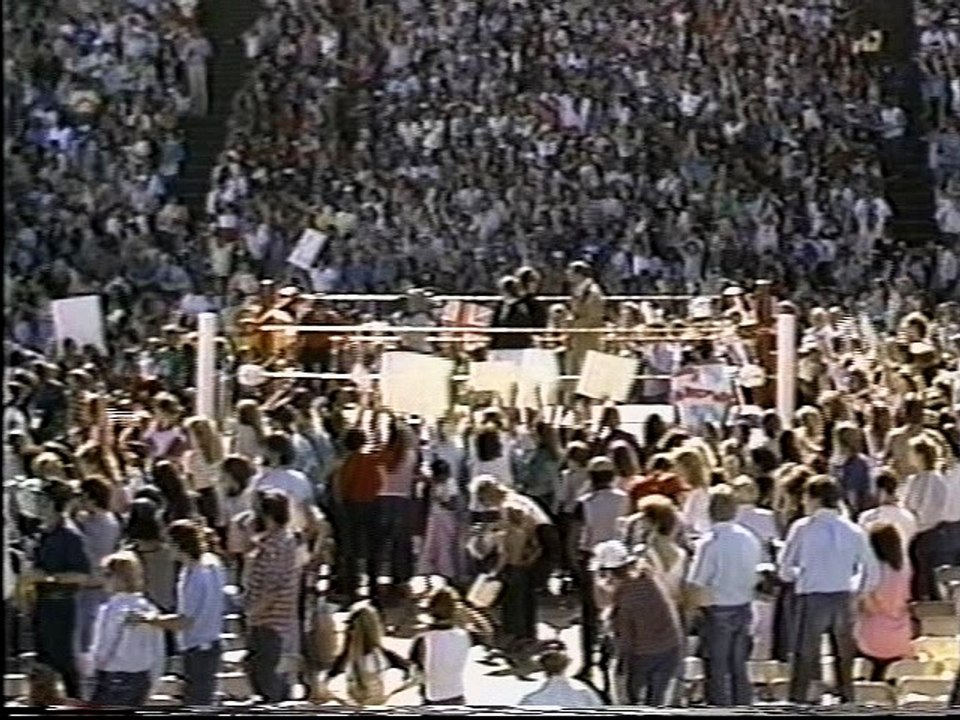 Chris Adams w/ Gary Hart vs Kevin Von Erich at The Cotton Bowl