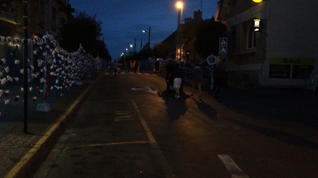 Retraite aux flambeaux en la mémoire des péris en mer le samedi 11 août