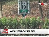 Aksi Koboi Oknum TNI di Tol Jagorawi