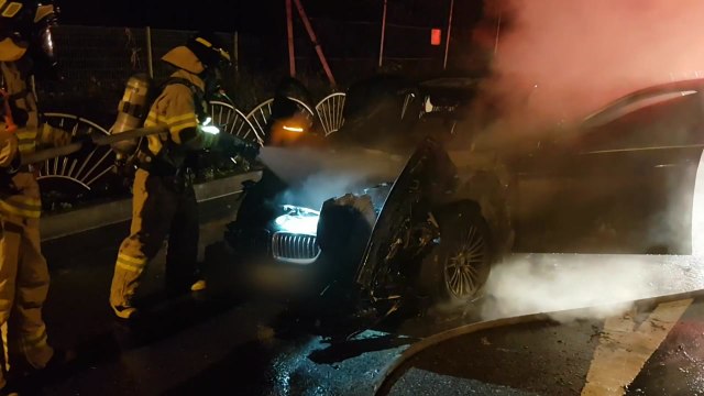 달리던 BMW 520d서 또 불...리콜 대상 차종 / YTN