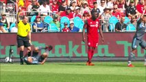 Jozy Altidore direct red card for kicking out at New York FC defender!