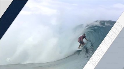 Adrénaline - Surf : Tahiti Pro Teahupo'o, Men's Championship Tour - Round 1 Heat 3 - Full Heat Replay