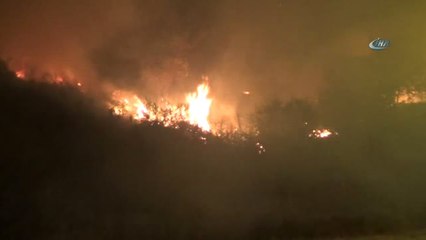 Adıyaman'da Korkutan Bahçe Yangını