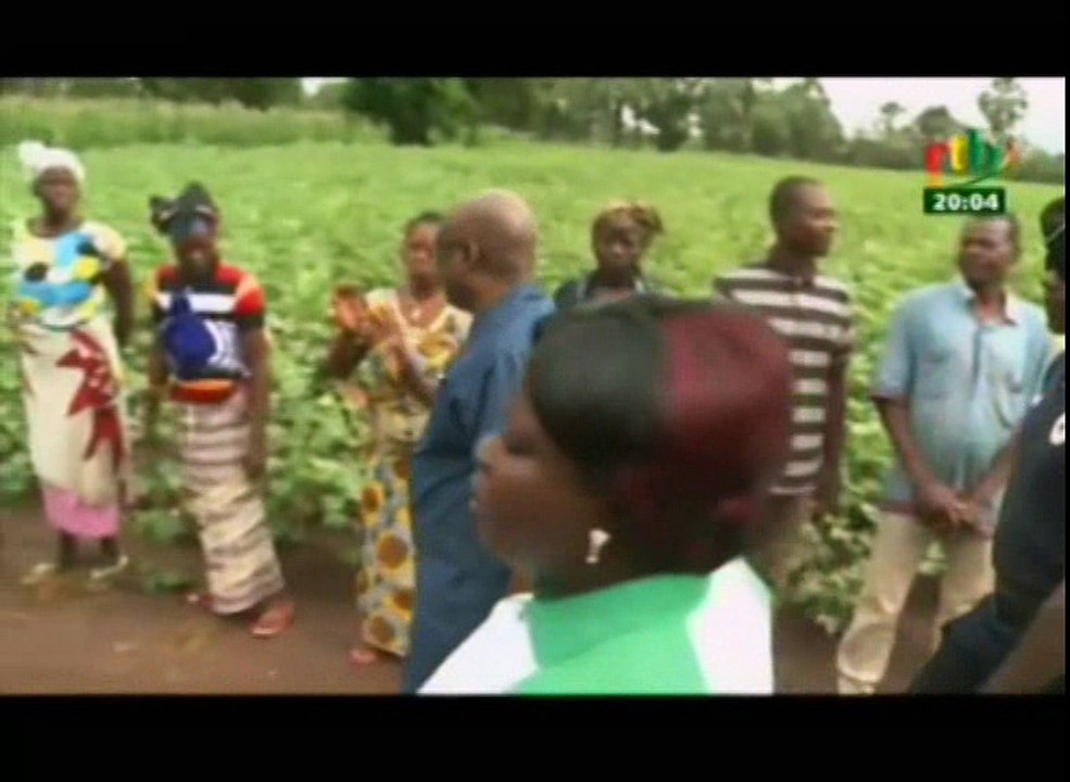 RTB/Visite du ministre de l’agriculture et des aménagements hydrauliques Jacob Ouedraogo dans les hauts bassins pour s’enquérir de l’état des cultures