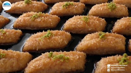 Bayrama Özel HİNDİSTAN CEVİZLİ Nefis KESME Tatlısı✔Hafif Tatlı Tarifleri|➡Masmavi3Mutfakta