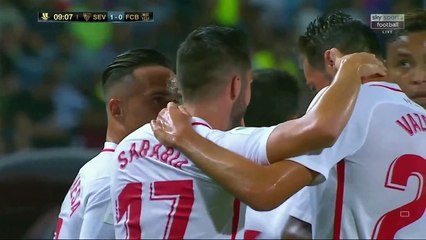 Sevilla 1 - 2 Barcelona Highlights - Super Cup 13.08.2018