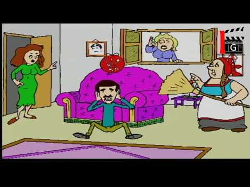 مسلسل مرايا 98 ـ ثور و تراكتور 2 ـ ياسر العظمة ـ حاتم علي ـ وفاء موصللي ـ  Maraya 98