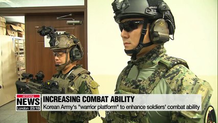 High-tech 'Warrior Platform' gear to boost S. Korea combat capabilities
