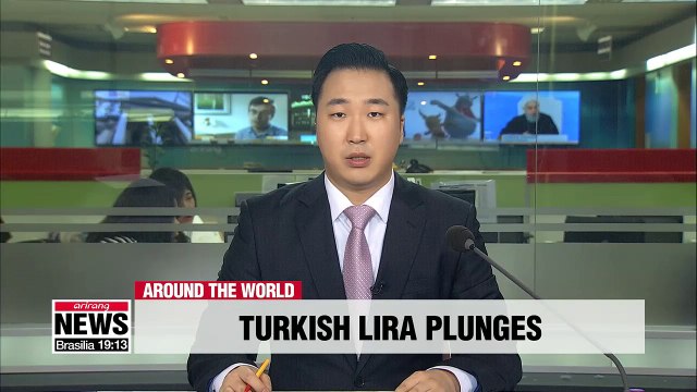 Turkey's lira plunges over diplomatic dispute with U.S.
