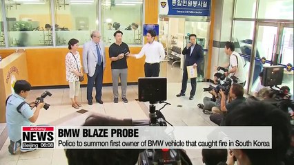 Police to summon first owner of BMW vehicle that caught fire