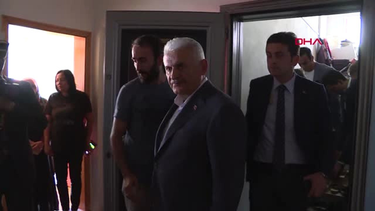 TBMM Başkanı Yıldırım, Bebeğiyle Şehit Olan Annenin Ailesine Taziyede Bulundu - Ek