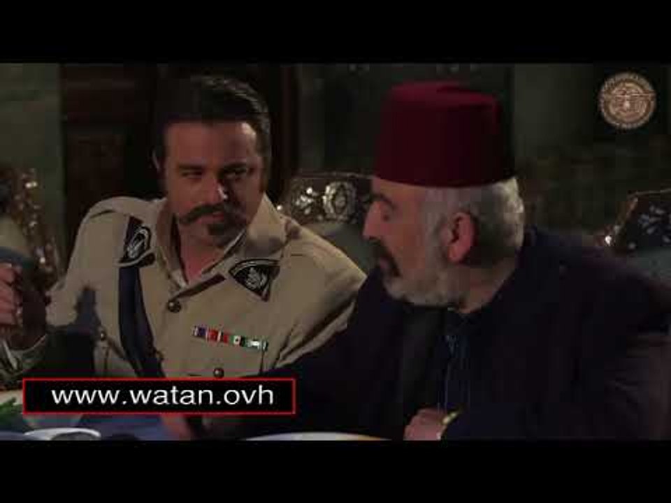 مسلسل خاتون 1 | عزيمة الزعيم ابو العز و وجود الضابط كريم : الاكل الشامي طيب | سلوم حداد و يوسف الخال