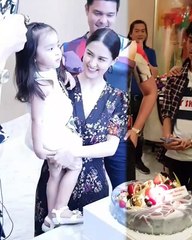 Zia singing happy birthday to her Mama