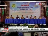 Sidang Tanwir Tetapkan 39 Calon Ketua Umum Muhammadiyah