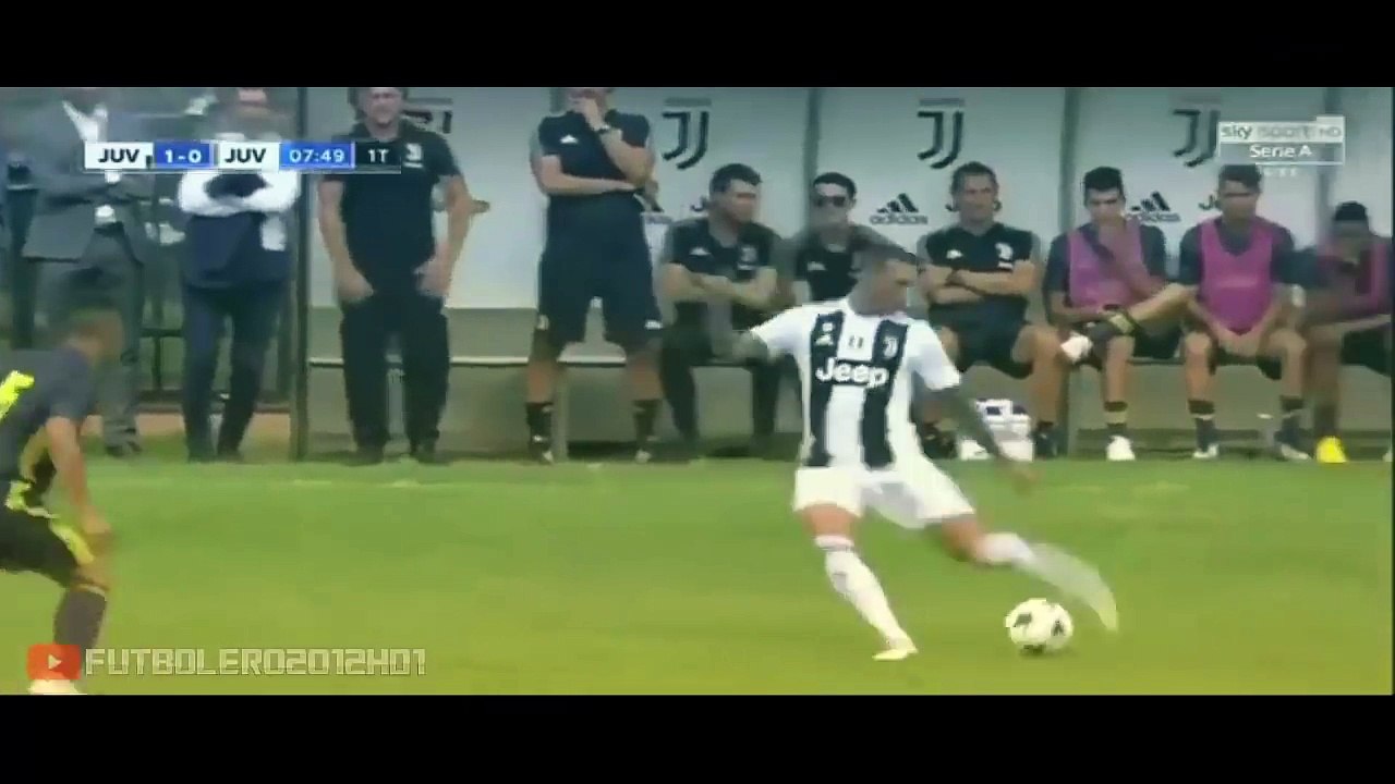Primer gol de Cristiano con la Juventus | Juventus | Serie A | Futbol Internacional | 2018