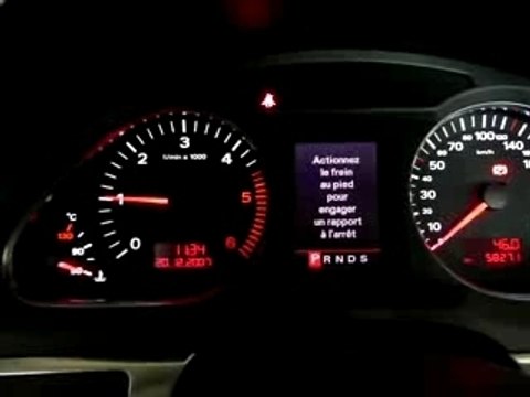 Démarrage A6 3.0 TDI à froid