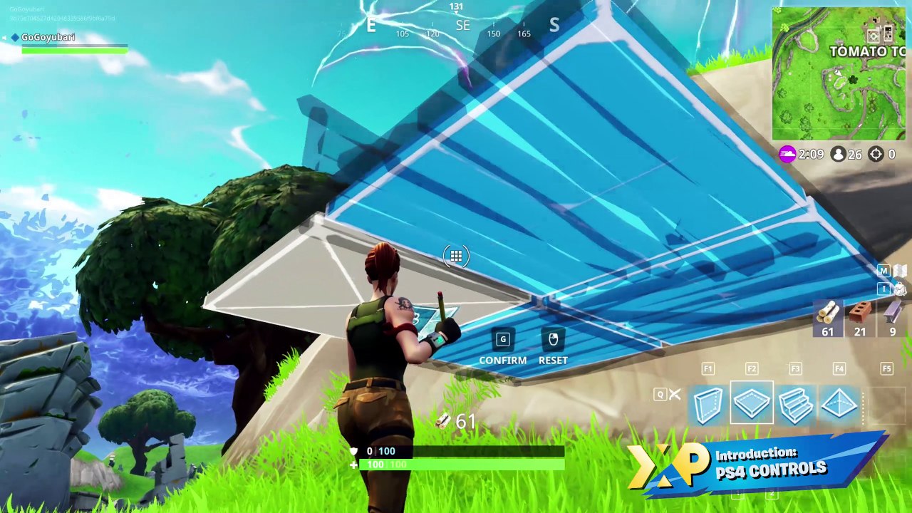 Welcome To Fortnite - PS4 Controls