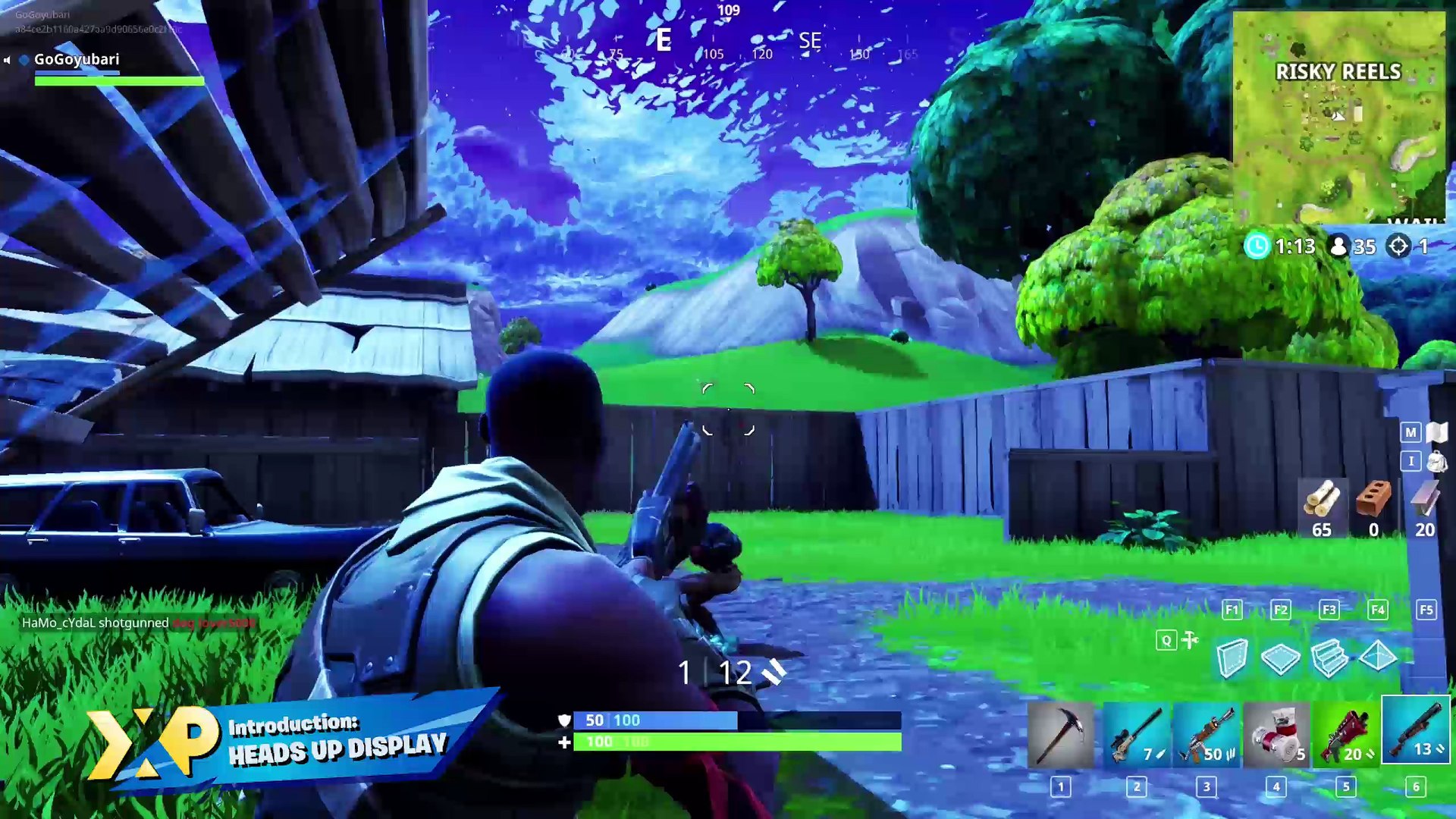 Hud Display Fortnite Welcome To Fortnite Heads Up Display Video Dailymotion