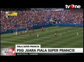 Bermain 10 Pemain, PSG Juarai Piala Super Prancis