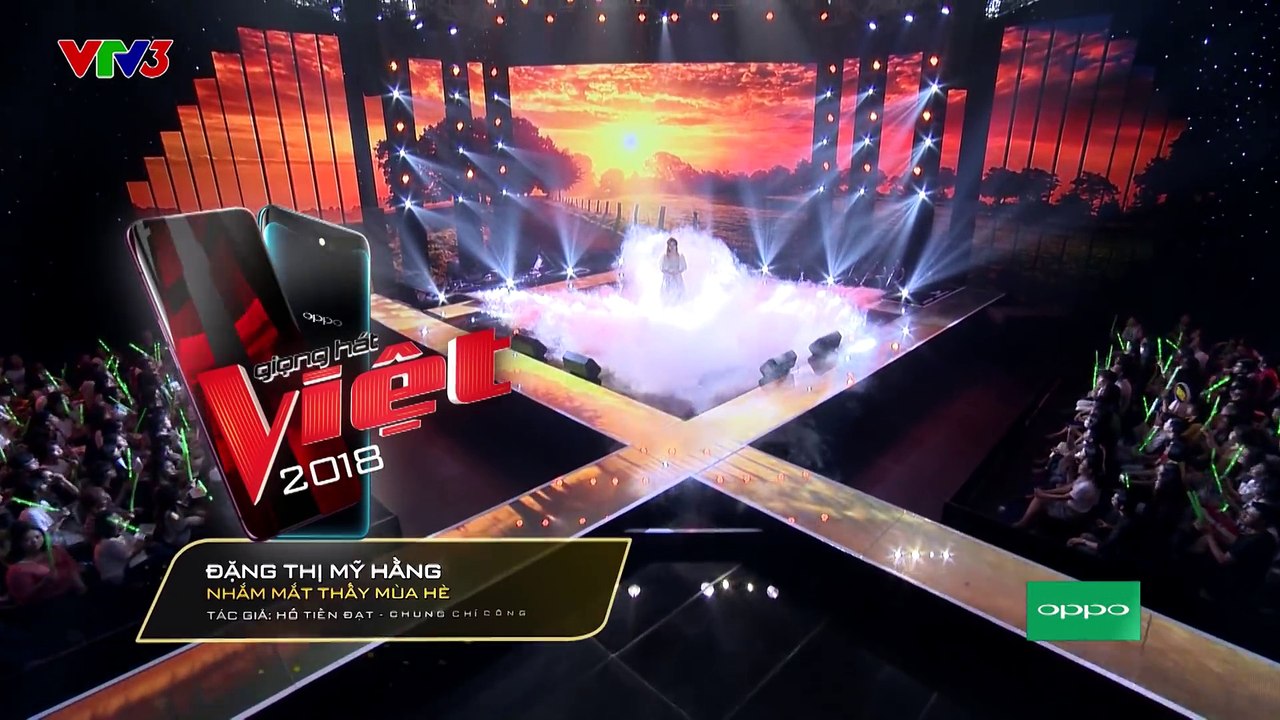 Tập 13 Giọng Hát Việt 2018 - Đặng Thị Mỹ Hằng - Nhắm Mắt Thấy Mùa Hè
