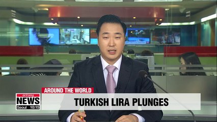 Turkey's lira plunges over diplomatic dispute with U.S.