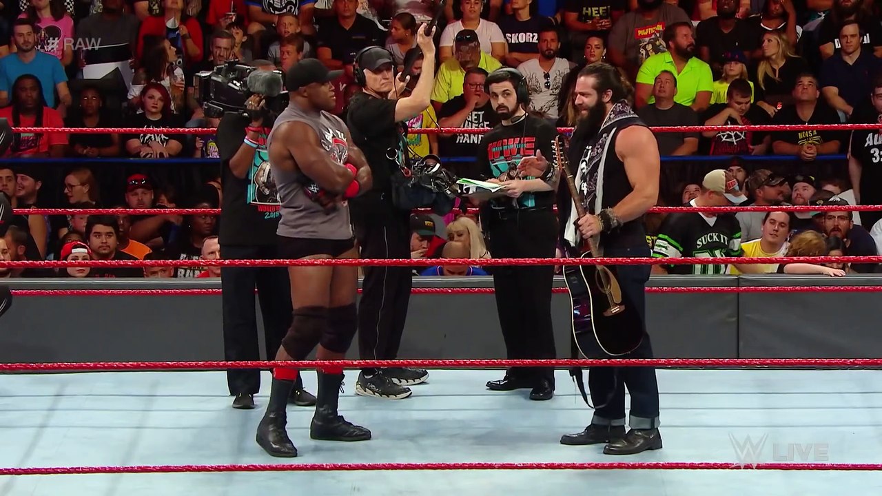 Bobby Lashley disrupts Elias' new documentary  Raw, Aug. 6, 2018