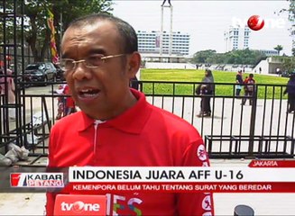 Kemenpora Disebut Tidak Bantu Dana untuk Timnas U-16