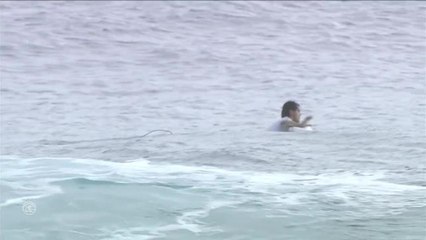 Adrénaline - Surf : Tahiti Pro Teahupo'o, Men's Championship Tour - Round 1 heat 12