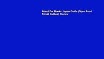 About For Books  Japan Guide (Open Road Travel Guides)  Review